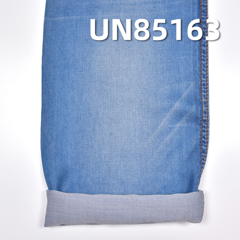 Pure Tencel Denim Fabric | 4.9 oz Sateen Twill Denim Fabric | Fabric for Denim Skirts and Casual Shirts