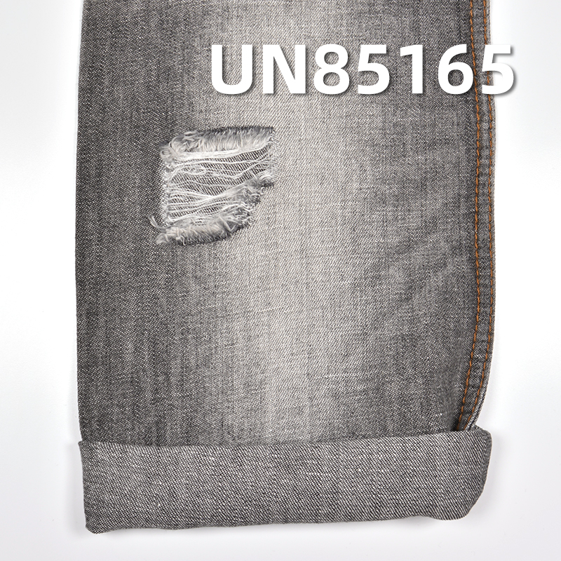 Linen-Cotton Denim Fabric | 7.5 oz Spring-Summer Denim Fabric | Fabric for Denim Skirts and Denim Shirts