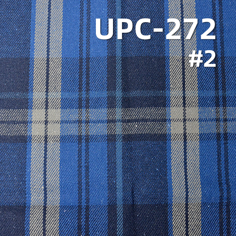 Combed Ring-Spun Cotton Fabric | 285g/m2 Heavyweight Yarn-Dyed Preppy Plaid | For Trousers, Skirts & Apparel