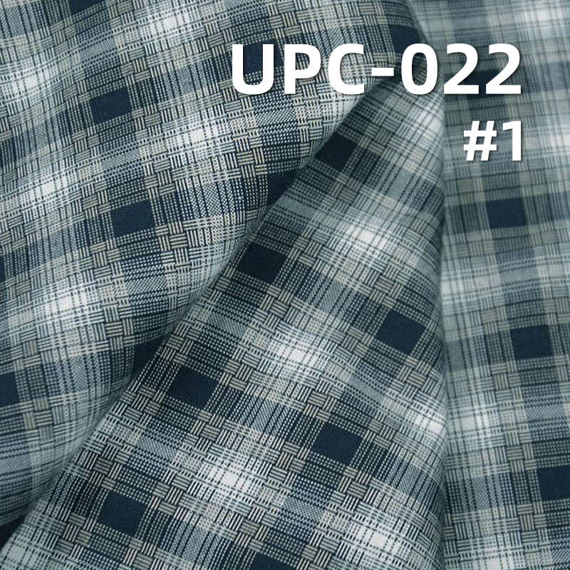 100% Cotton Yarn-Dyed Fabric | 133g/m² Check Fabric | Fabric for Trousers, Skirts & Casual Tops
