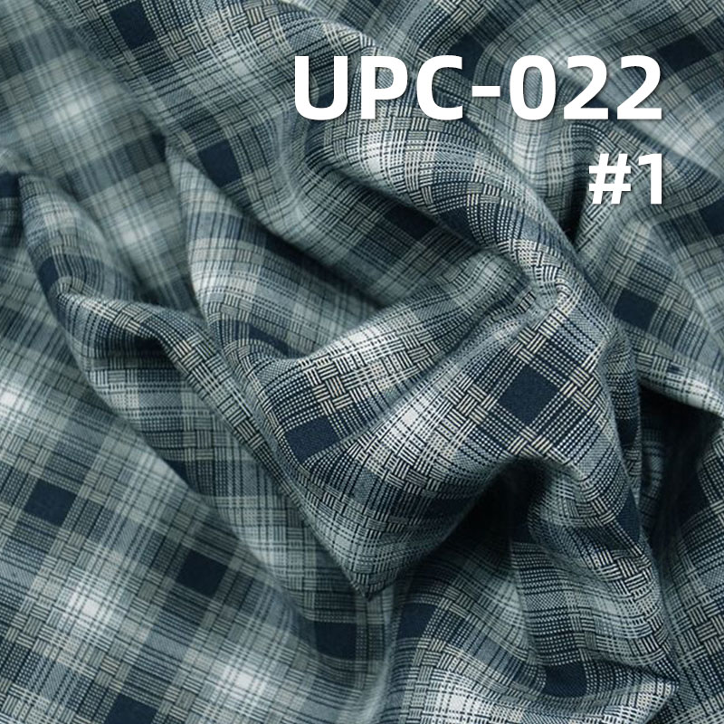 100% Cotton Yarn-Dyed Fabric | 133g/m² Check Fabric | Fabric for Trousers, Skirts & Casual Tops