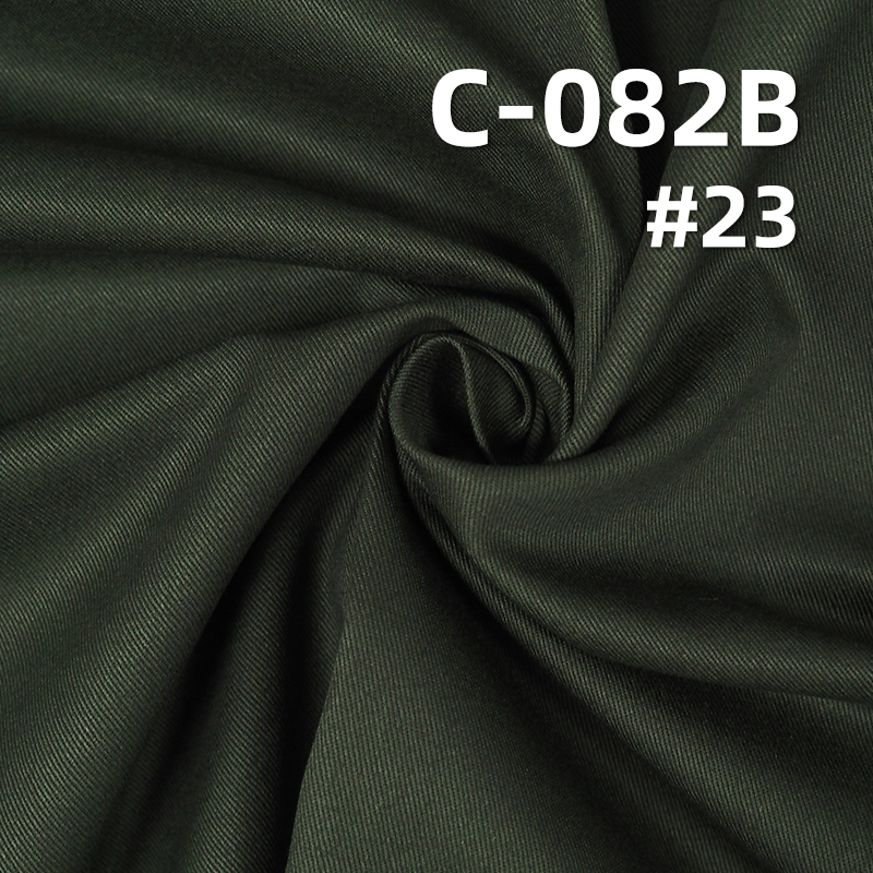 100%Cotton Dyed Fabric 3/1"S"Twill 20*16 245g/m2 57/58" C-082B