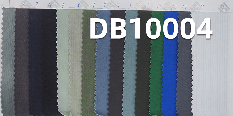 Vertical Stripe Mountaineering Fabric | 200g/m² Nylon 4-Way Stretch Dyed Fabric | Outdoor Wear & Sportswear Material