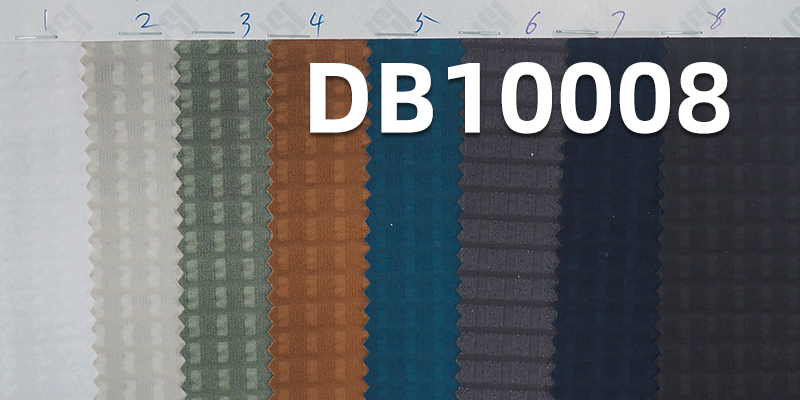 Bubble Grid Mountaineering Fabric | 180g/m² Polyester 4-Way Stretch Dyed Fabric | Outdoor Wear Material