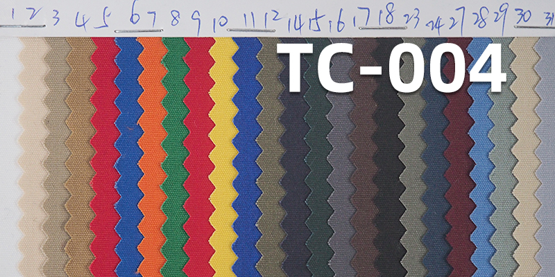 Waterproof T/C Pongee Fabric | 183g/m2 Dyed Poly-Cotton Weave | For Jackets, Pants & Workwear