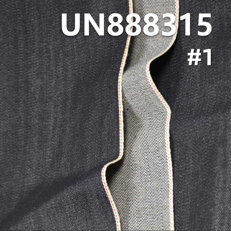 Cotton Selvedge Denim | 11oz Cotton Slub 3/1 "Z" Twill Denim | Raw Denim | Fabric for Spring/Fall Jeans & Outerwear