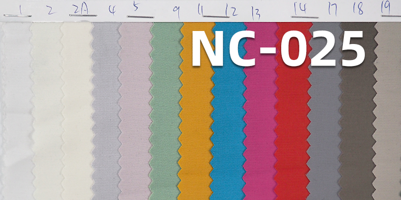 N/C Dyed Fabric | Cotton-Polyester | 120g/m2 Full Matte Twill Dyed Fabric | Bag, Windbreaker, Outdoor Clothing Fabric