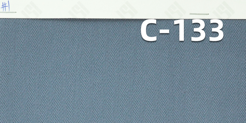 Cotton Herringbone Twill Dyed Fabric | Double-Sided Herringbone | Fabric for Trousers, Skirts & Jackets