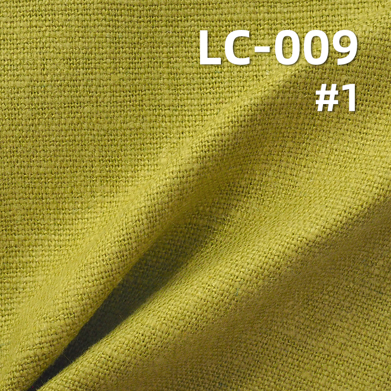 Stretch Dyed Fabric | 250g/m² Linen-Cotton Blend Plain Weave | Skirts, Pants, Casual Jackets Fabric