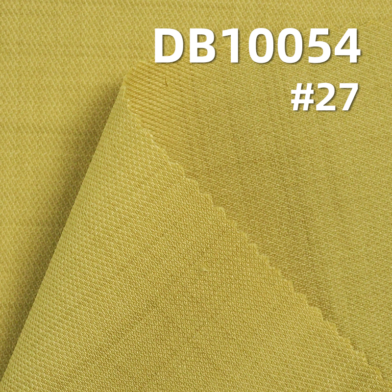 Stretch Dyed Fabric | 100%Polyester Slub 2/2Twill High elasticity Acetate hemp fabric |Women's clothing, outerwear  fabric