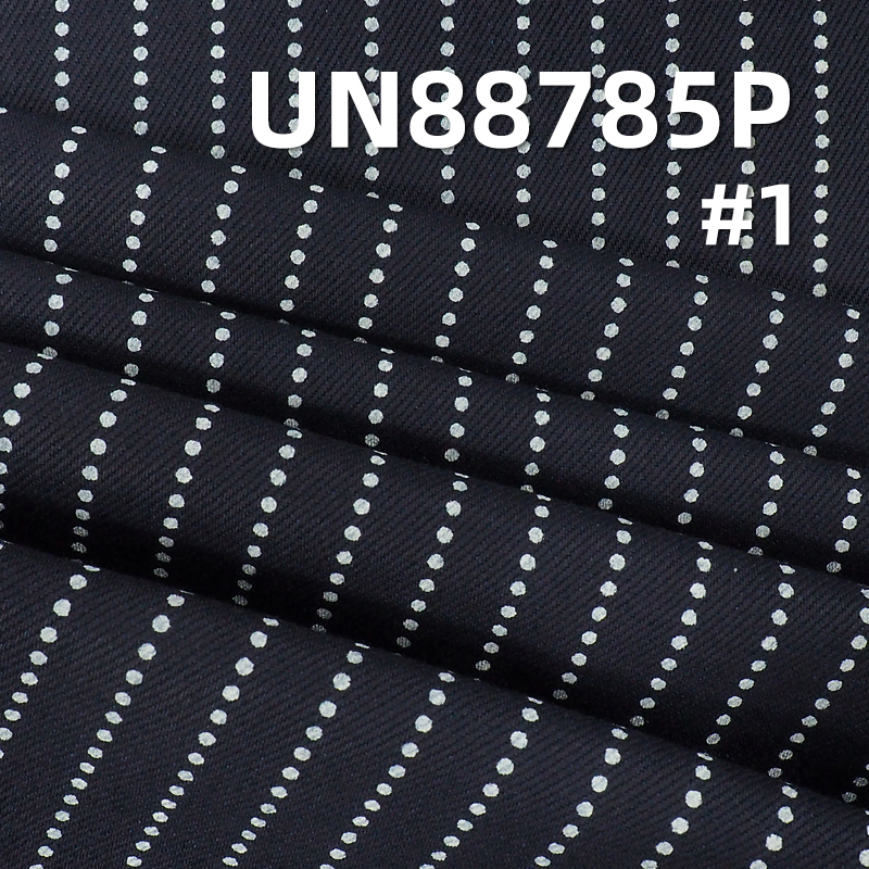 100% Cotton Blue-Faced, Blue-Bottom Sizing Denim | 12oz "Z" Twill Denim | Discharge Print | Denim Fabric for Jeans, Denim Skirts, and Jackets