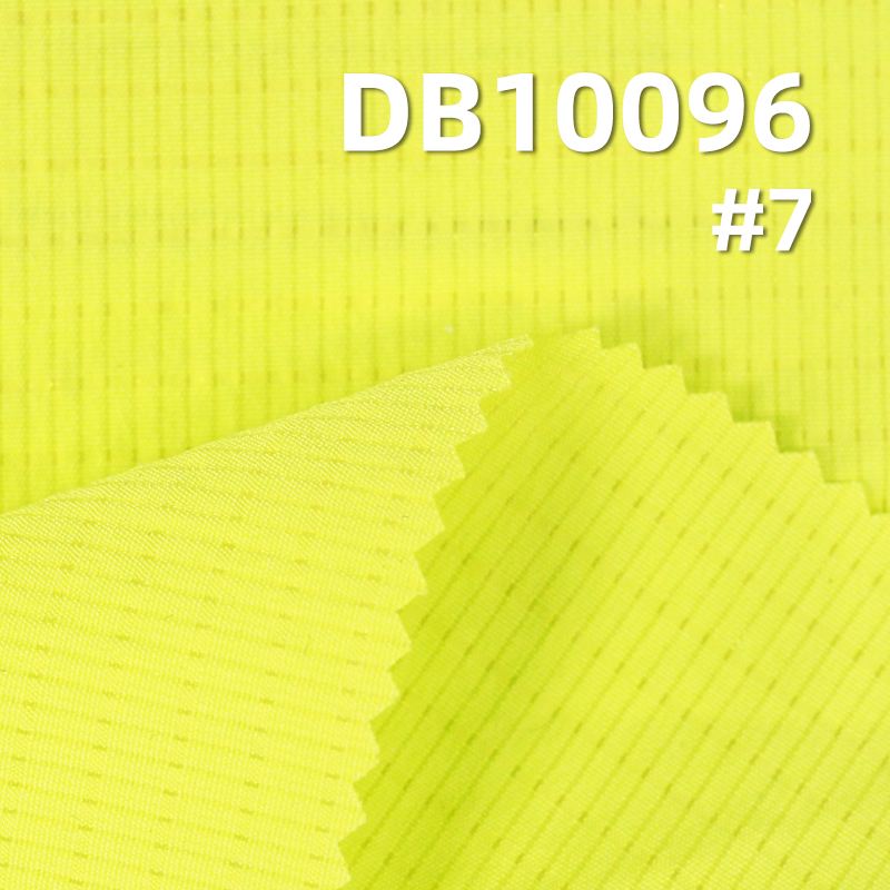 Four-Way Stretch Check Fabric | 118g/m² Polyester & Nylon Hollow Monofilament Dyeing | UV40 Resistance |Outdoor Sportswear & Windbreaker Fabric