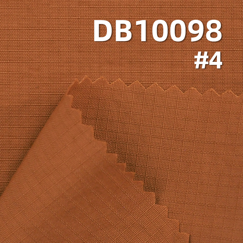 115g/m² Nylon Taslon 0.2 Checked Dyed Fabric | Water-Resistant | Fabric for Windbreakers, Outdoor Apparel, Jackets