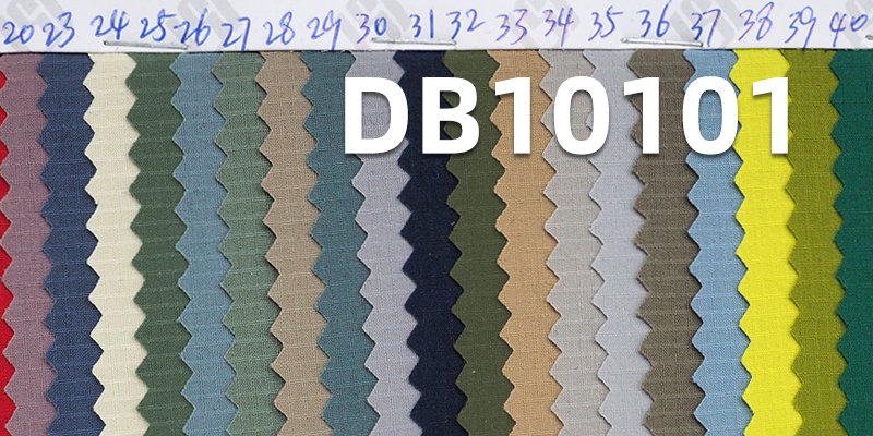 Nylon Double Line Check Four-Way Stretch | 140g/m² Water-Resistant Dyed Fabric | Outdoor Apparel, Casual Jackets, Stretch Pants Material