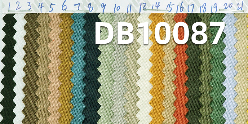 Double-Sided Style Dyed Fabric | 260g/m² elasticity Satin Polyester Fabric | Antistaticed |Pants Jacket Suit Fabric