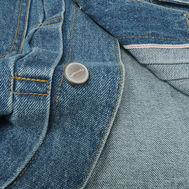 Spot Special Price |12.9oz Selvedge Denim Fabric | 100% Cotton Slub "Z" Twill Denim | Fabric for Trousers, Coats , Luggage