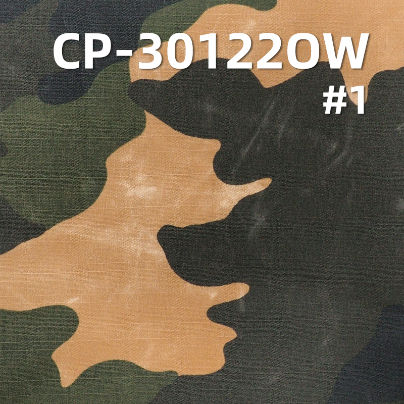 100% Cotton Camouflage Printed Fabric | 320g/m² Horizontal Slub Plain Dyed Fabric| Oil Waxed Fabric for Clothing, Tents, Rain Covers, Outdoor  Gear
