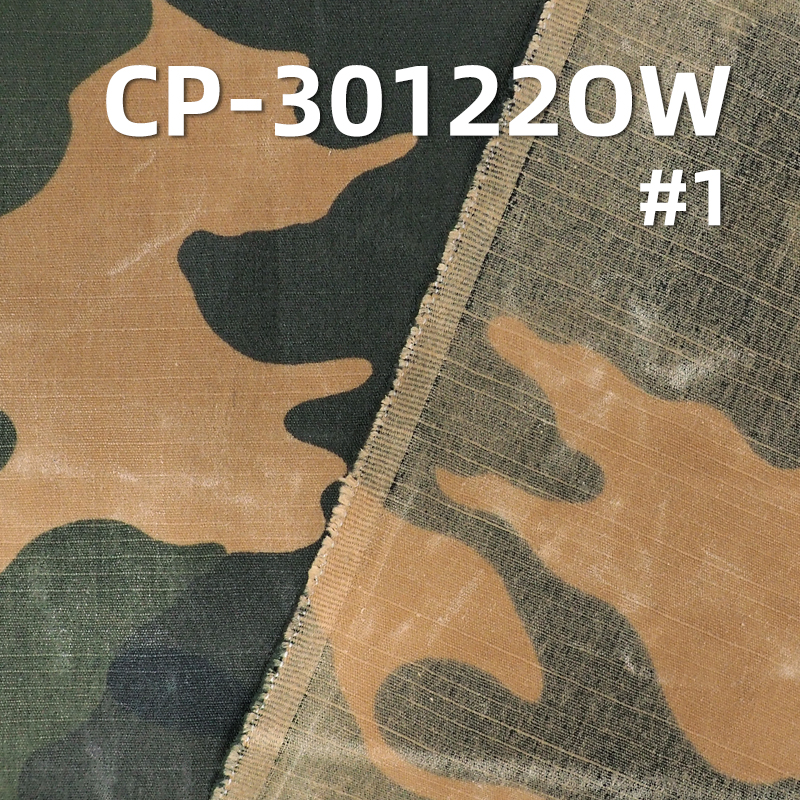 100% Cotton Camouflage Printed Fabric | 320g/m² Horizontal Slub Plain Dyed Fabric| Oil Waxed Fabric for Clothing, Tents, Rain Covers, Outdoor  Gear