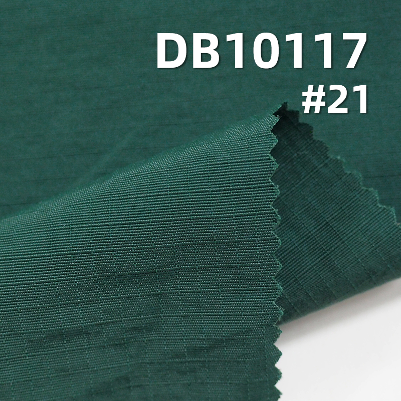 Nylon Taffeta Plaid Fabric (3mm x 3mm) | 125g/m² Waterproof  Fabric | Outdoor Jacket and Windbreaker Material