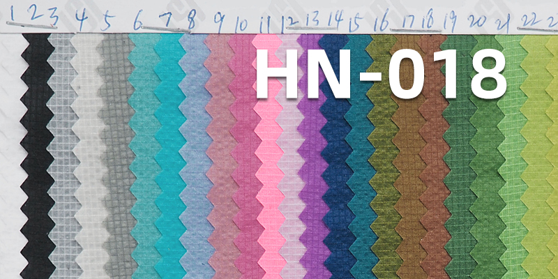 Nylon Plaid Fabric | 42g/m² Coated Dyed Fabric | Anti-Static, Water-Resistant | Spring/Summer Outdoor Clothing