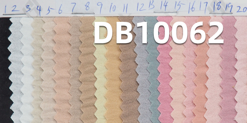 CEY Plain Stretch Dyed Fabric | Ice Silk Crinkle | 170g/m² Breathable Spring/Summer Material  | Fabric for Skirts, Casual Jackets