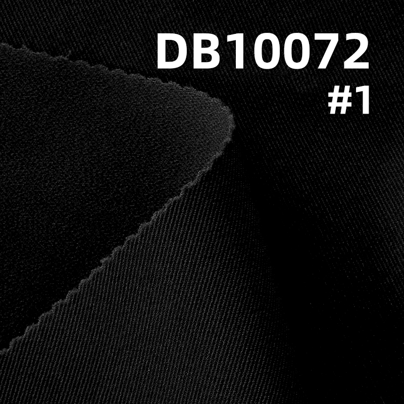 Polyester Stretch Dyed Fabric | 300g/m² Heavyweight Three-Piece Left Twill Herringbone | Casual Jackets Stretch Pants Fabric