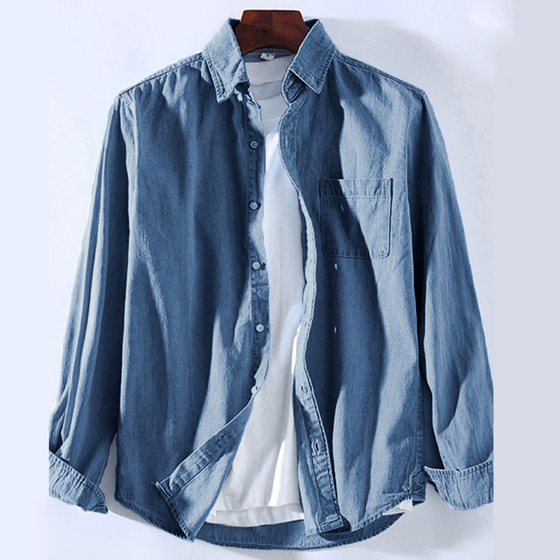 Cotton Combed Denim Fabric | 5oz Thin Denim | 2/1 “Z” Twill Denim | Fabric for Shirts, Dresses & Casual Coats