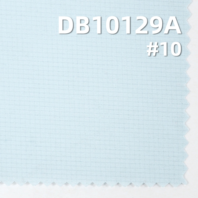 59g/m2 100% Polyester Dyed Fabric | Shimmering Sesame Check (1MM) Material | Coated, Waterproof, Anti-Static |Jackets, Windbreaker Fabric