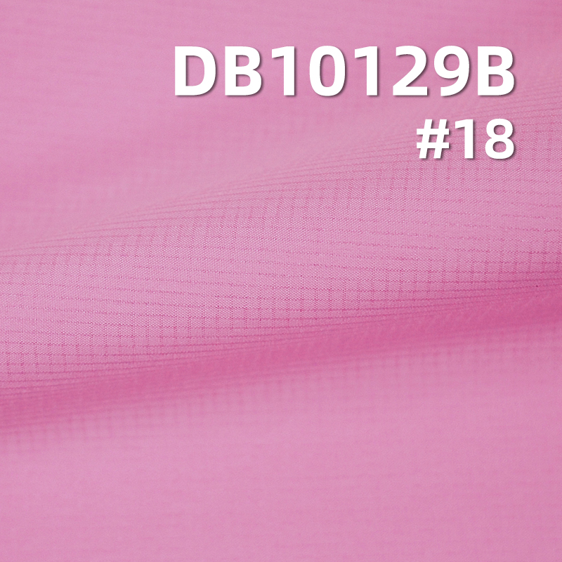 67g/m2 100% Polyester Dyed Fabric | Shimmering Sesame Check (1MM) |Film Coated, Waterproof, Anti-Static |Cotton Jackets, Windbreaker Material