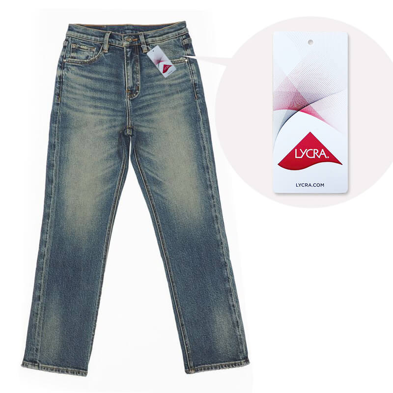 Lycra Cotton Stretch Denim | 12.5 oz  Warp Slub Stretch Denim | Jeans denim skirt denim jacket fabric with tag