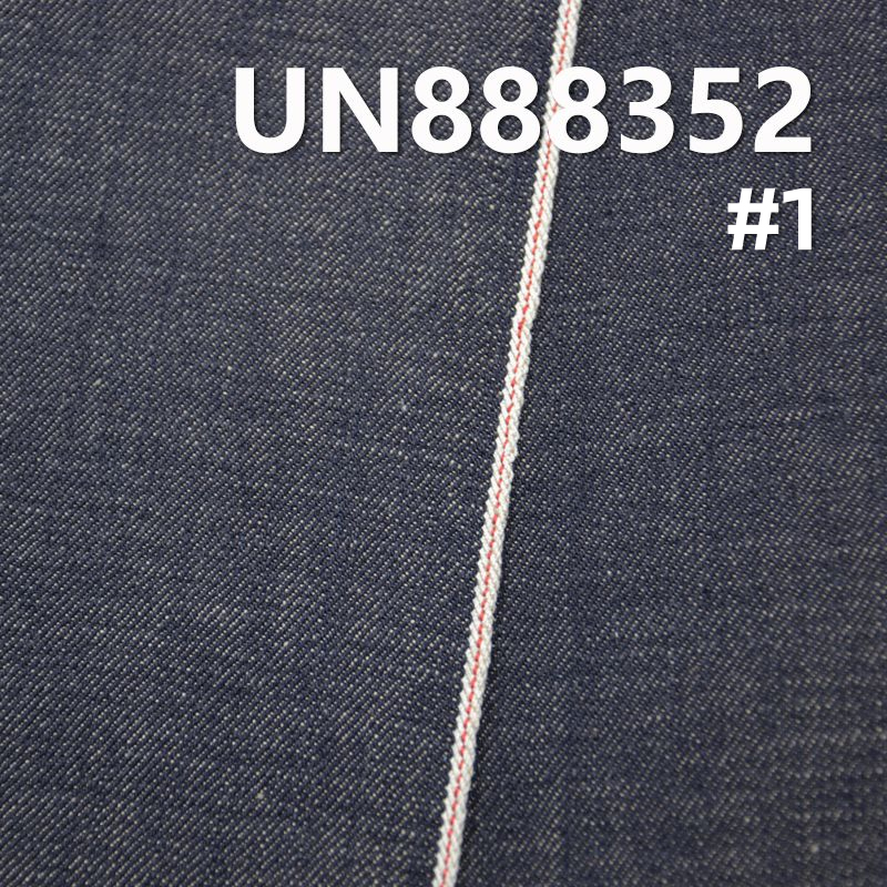 100% Cotton Slub Dyed Selvedge Denim Twill 31/32" 13.5oz  UN888352