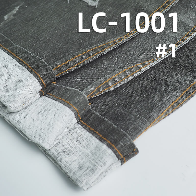 [Special Price] 5.7oz Linen Cotton Dobby Weave | Lightweight Linen Cotton Fabric for Spring-Summer | Skirts, Pants, Casual Jackets