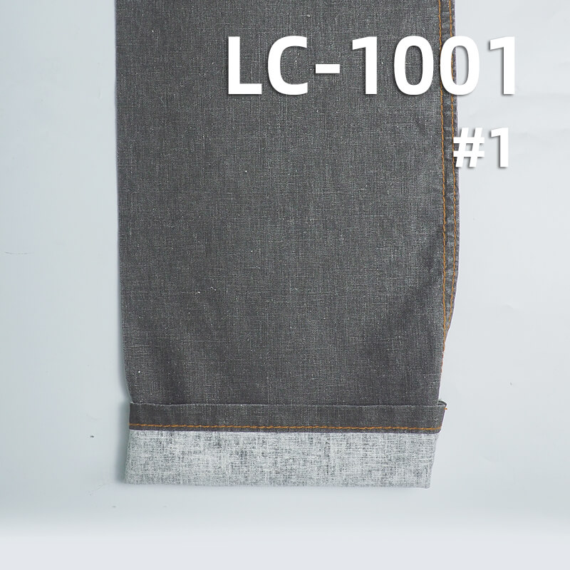 [Special Price] 5.7oz Linen Cotton Dobby Weave | Lightweight Linen Cotton Fabric for Spring-Summer | Skirts, Pants, Casual Jackets