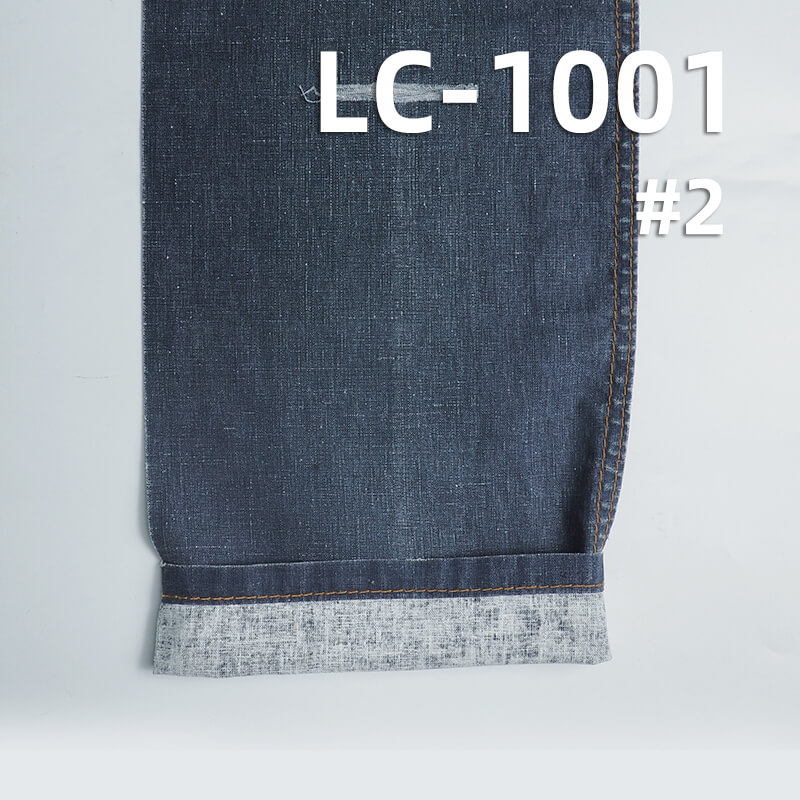 [Special Price] 5.7oz Linen Cotton Dobby Weave | Lightweight Linen Cotton Fabric for Spring-Summer | Skirts, Pants, Casual Jackets