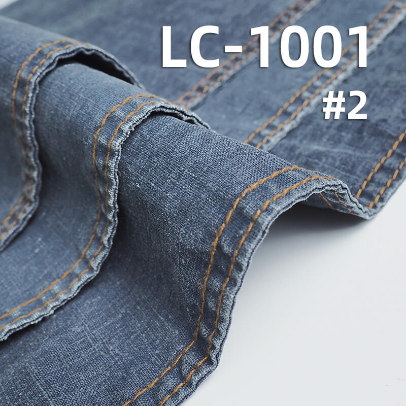 [Special Price] 5.7oz Linen Cotton Dobby Weave | Lightweight Linen Cotton Fabric for Spring-Summer | Skirts, Pants, Casual Jackets