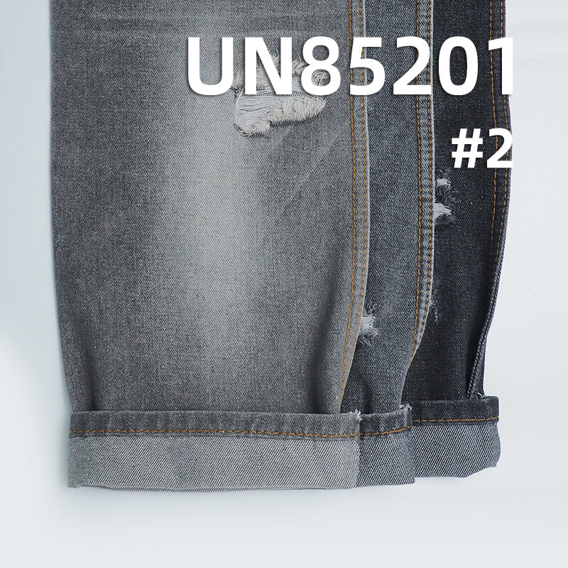 10.6oz Cotton-Polyester Blended Left-hand Twill Denim Fabric | Woven Twill Denim | Wide Selvage Denim | Material for Jeans, Denim Skirts, Jackets