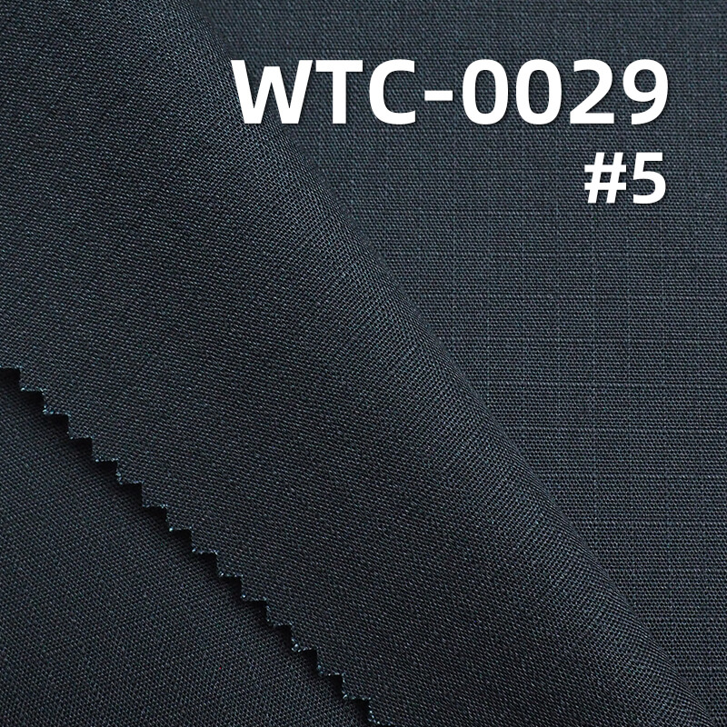 T/C Yarn-Dyed Plaid Fabric (5.5mm*6mm Grid) | 185g/m2 Woven Check Fabric | For Uniforms, Trousers & Jackets