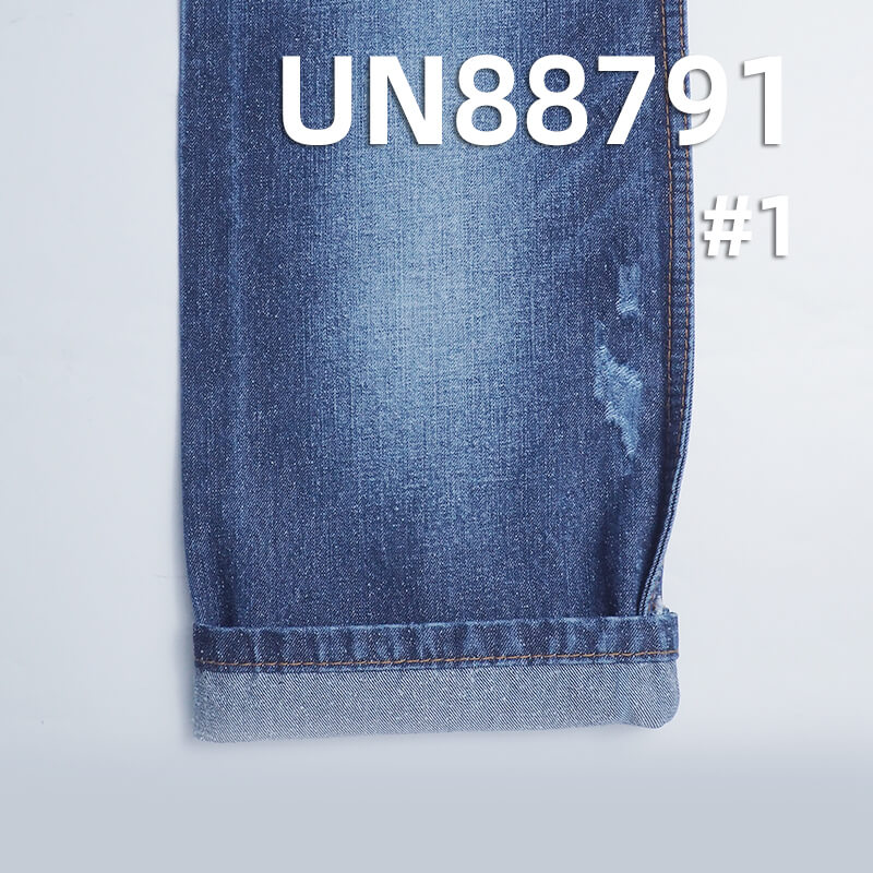 11.5 oz 100% Cotton Nep warp slub Denim | Three-Piece Twill Denim Fabric| Jeans & Jackets