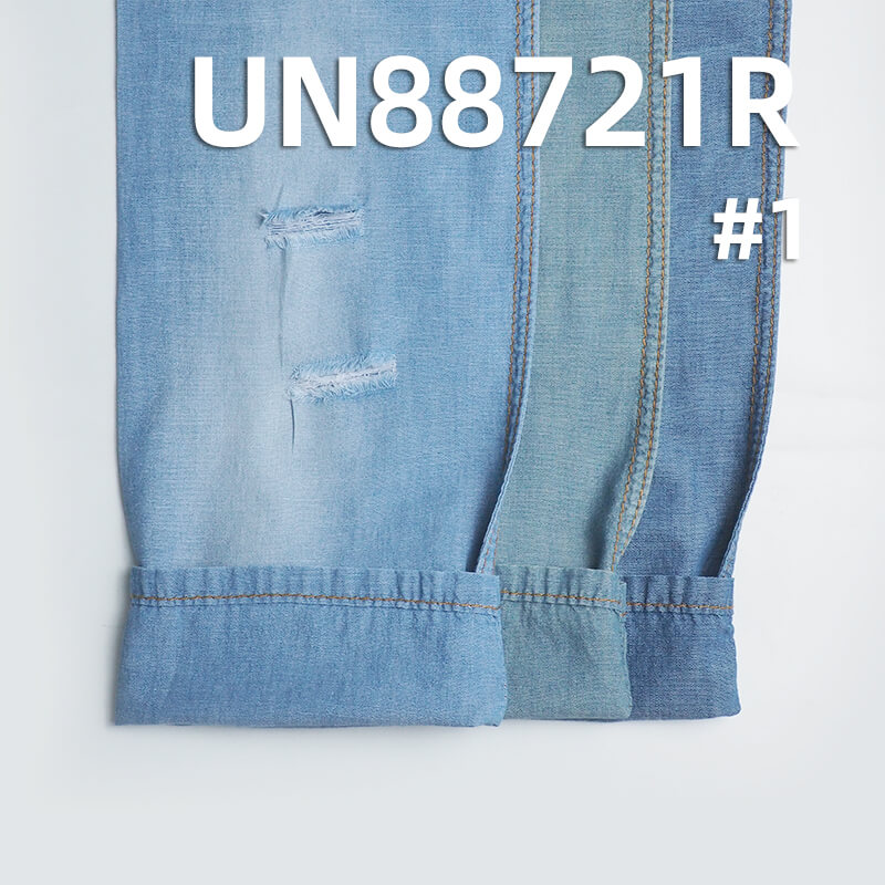 100% Cotton Slub Desized Denim Fabric | 3.8oz Chambray Fabric | Dresses Denim Shirts Material