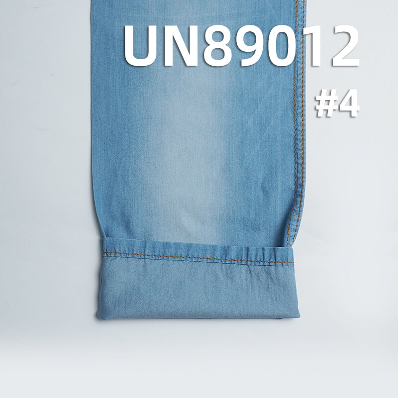 Combed Cotton Denim | 4.2oz Lightweight Spring/Summer Denim | Twill Denim | Student Fabric | Jeans, Denim Skirts, Denim Shirts Fabric