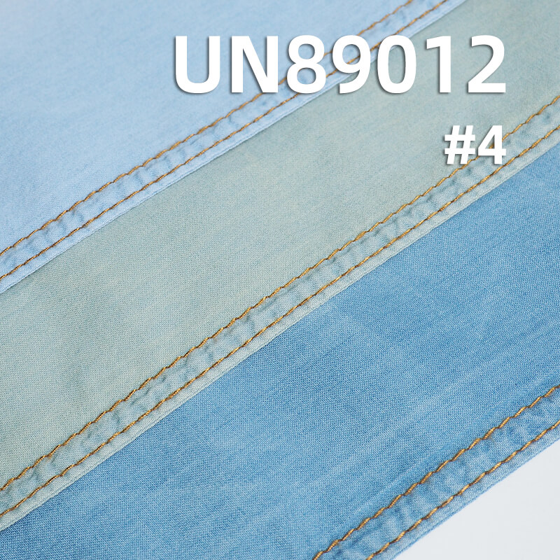 Combed Cotton Denim | 4.2oz Lightweight Spring/Summer Denim | Twill Denim | Student Fabric | Jeans, Denim Skirts, Denim Shirts Fabric