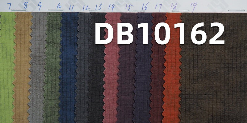 180g/m² Nylon Stretch Check Dyed Fabric | Four-Way Stretch | Mud-Dyed Single Check |Sportswear, Jackets, Climbing Fabric