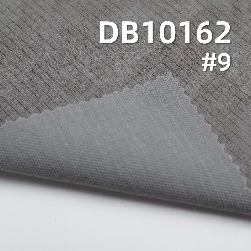 180g/m² Nylon Stretch Check Dyed Fabric | Four-Way Stretch | Mud-Dyed Single Check |Sportswear, Jackets, Climbing Fabric