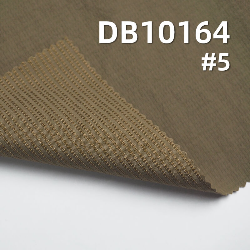 100% Matte Nylon Taslon Dyed Fabric | 110g/m² Waterproof Pearl Stripe |Beach Shorts, Jackets, Work Pants, Outdoor Wear Fabric