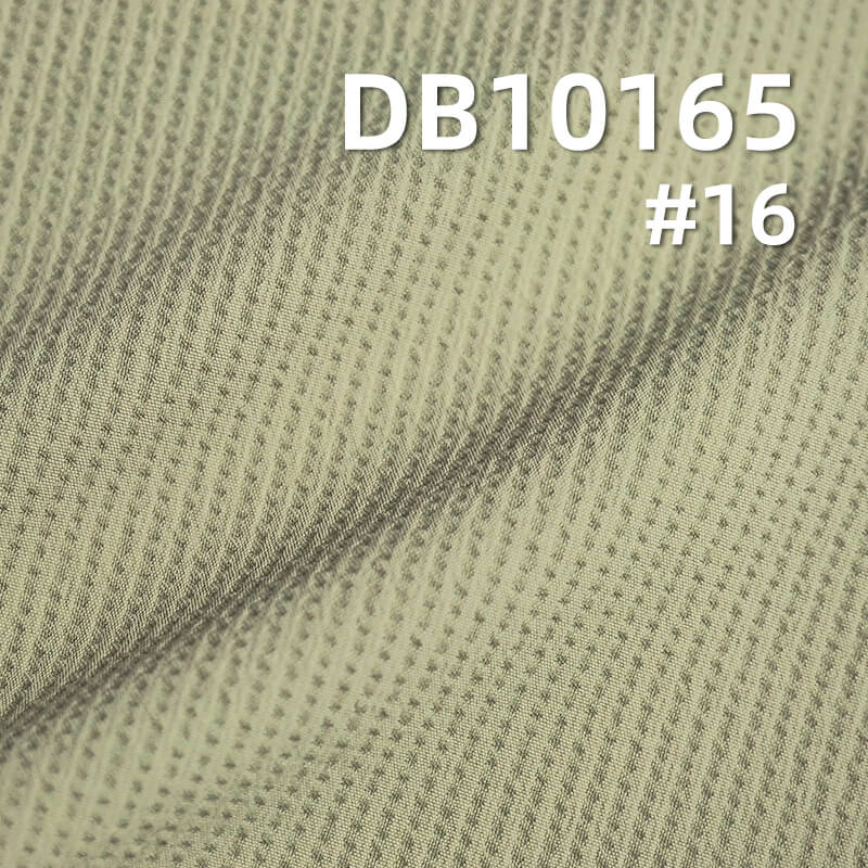 100% Polyester Faux Cotton Dyed Fabric | 120g/m² Jacquard Check Fabric | Korean Check Jacquard| Jackets, Outerwear, Outdoor Apparel
