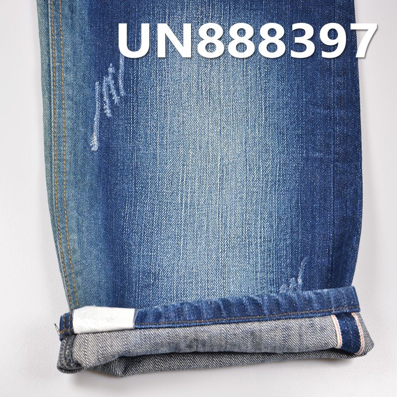 100% Cotton Selvedge Denim | 13.5 oz Slub Yarn "Z" Twill Denim | Jeans, Trendy Denim Jackets, Outerwear Fabric