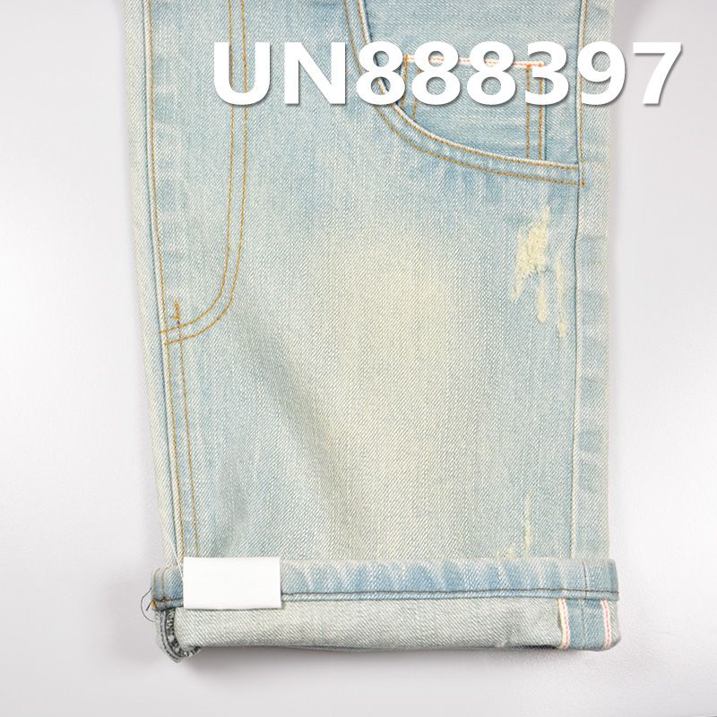 100% Cotton Selvedge Denim | 13.5 oz Slub Yarn "Z" Twill Denim | Jeans, Trendy Denim Jackets, Outerwear Fabric