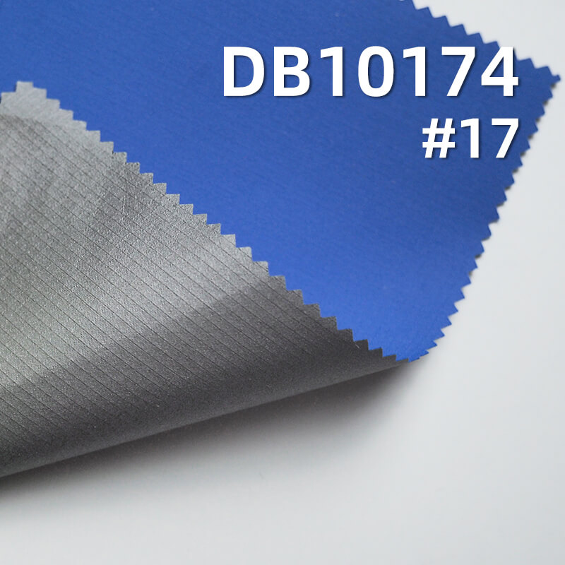 98g/m² Polyester Matte Fabric | 0.15mm Check | PU Composite | Four-Level Waterproof | Sportswear & Windbreaker Fabric