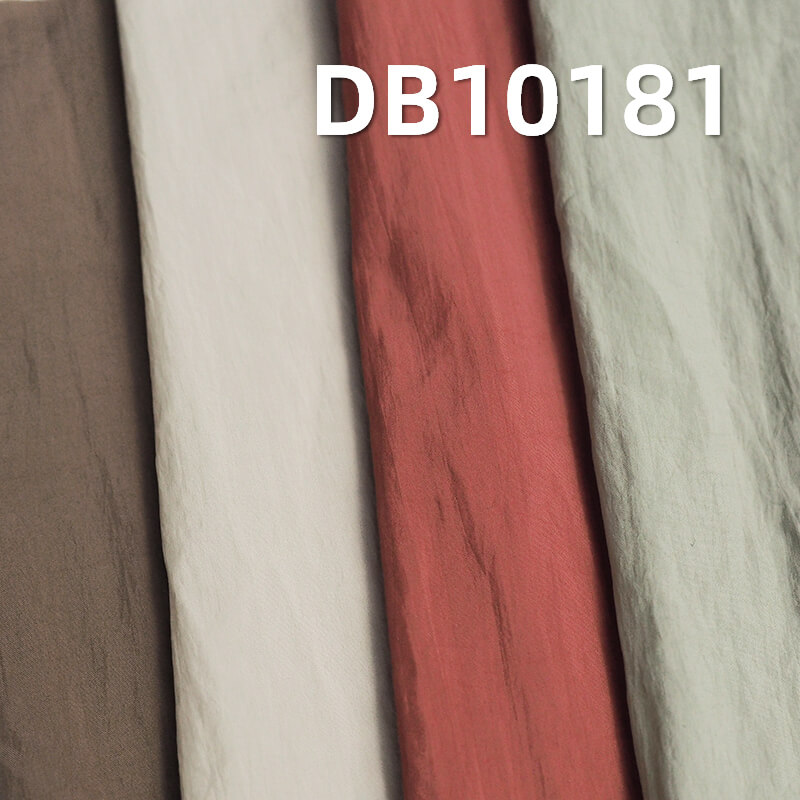 34g/m² Water-Repellent Nylon | Soft Crinkle Fabric | Sun Protection Outerwear, Down Coats, Padded Jackets