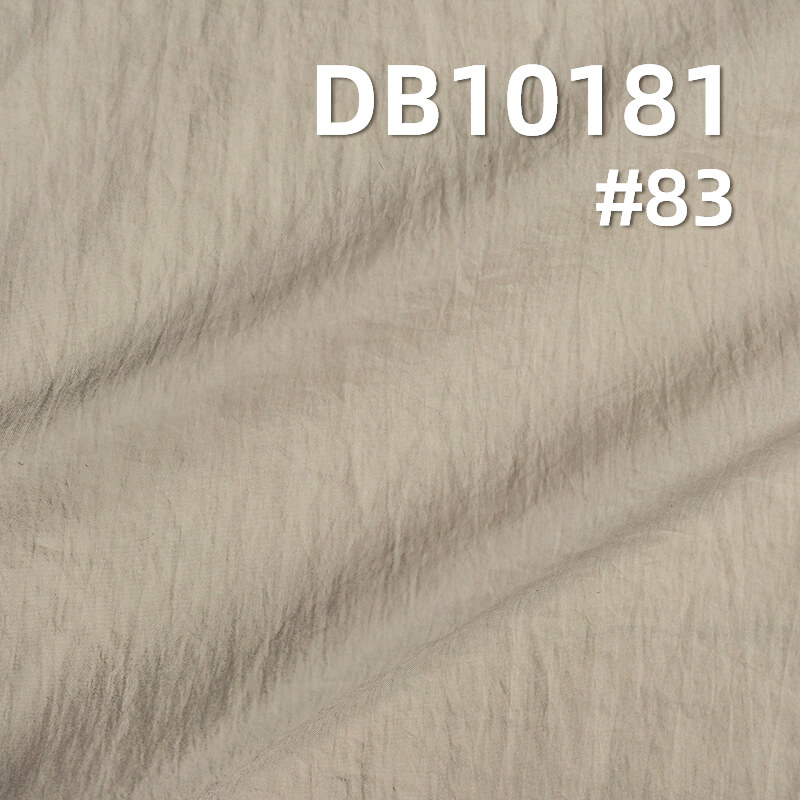 34g/m² Water-Repellent Nylon | Soft Crinkle Fabric | Sun Protection Outerwear, Down Coats, Padded Jackets